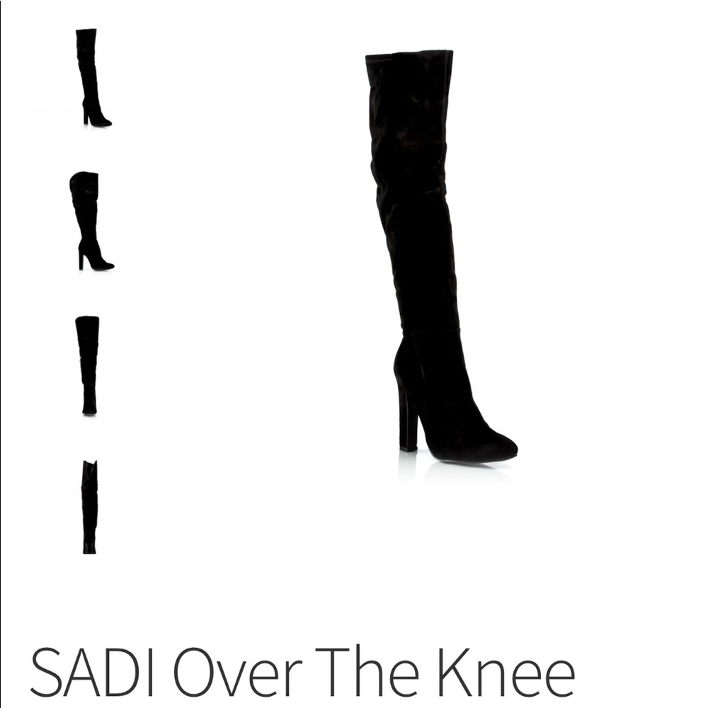 Black over the knee Boots